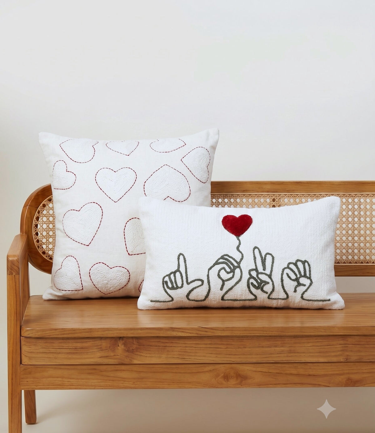 Sweetheart Cushion Cover – Set of 2