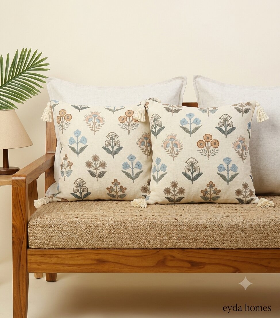 Garden Whimsy Cushion Cover – Set of 2
