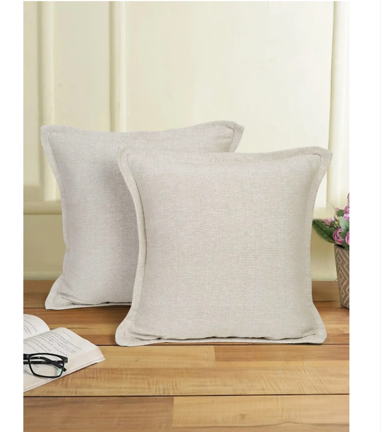 Santorini Pearl Cushion Cover