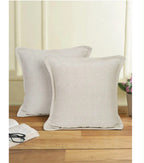 Ivory Retreat Cotton Cushion Cover – Set of 2