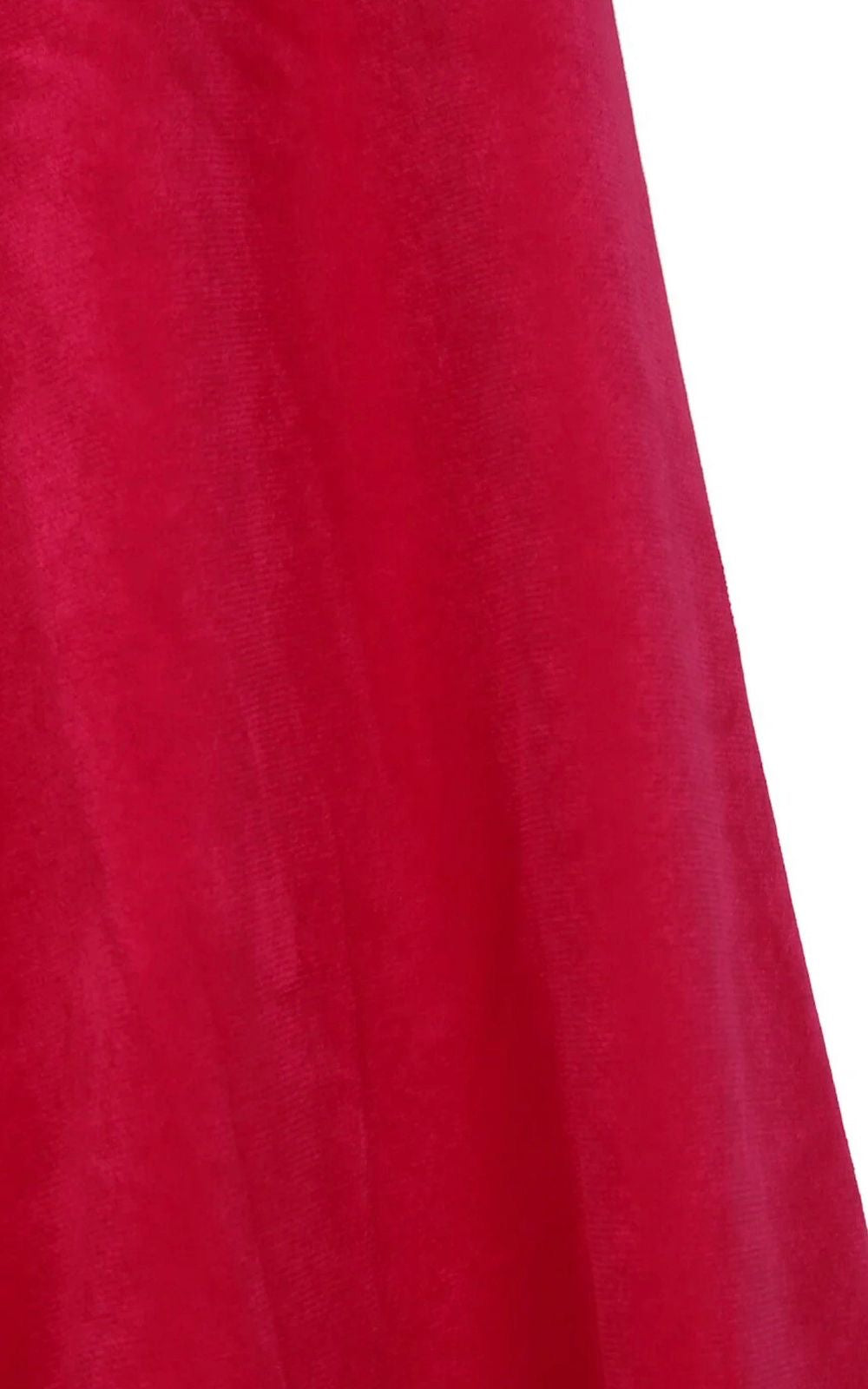 Crimson Comfort Bean Bag Cover