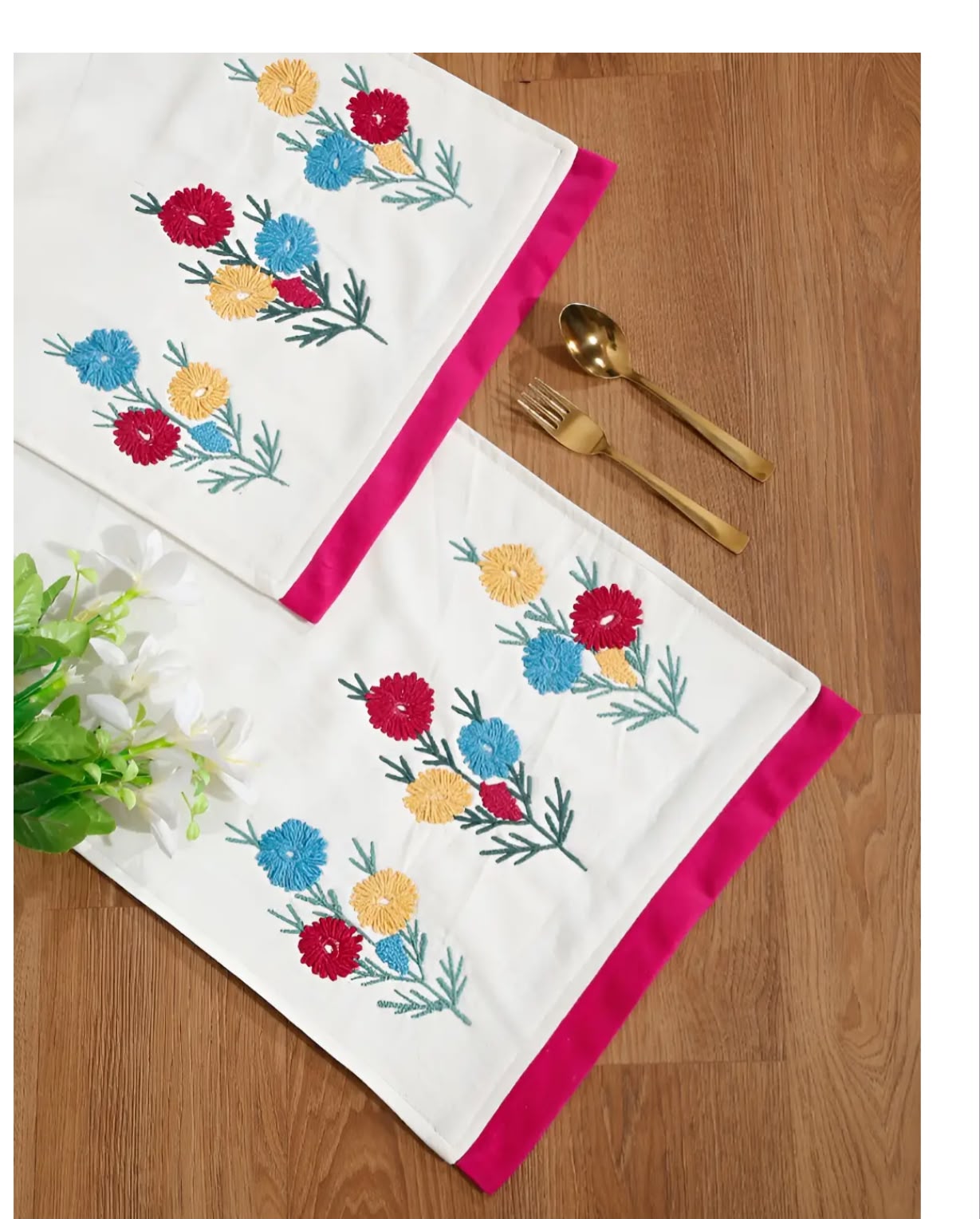 Ruby Grevillea Table Runner