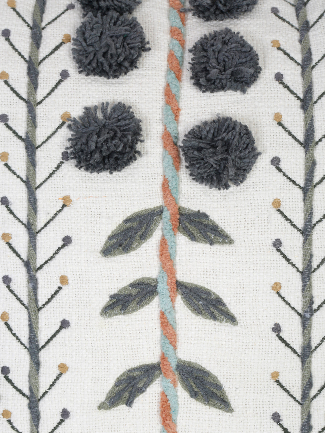 Serene PomPom Cushion Cover