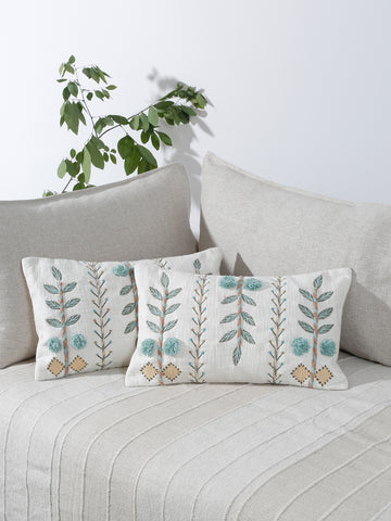 Aquarelle Emb Cushion Cover