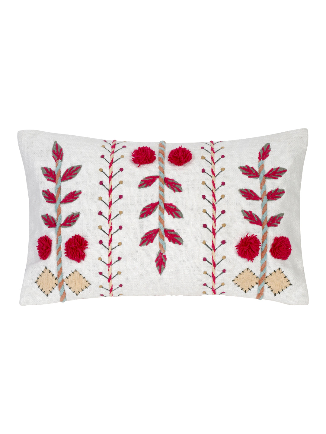 Roselle Emb Accent Cushion Cover