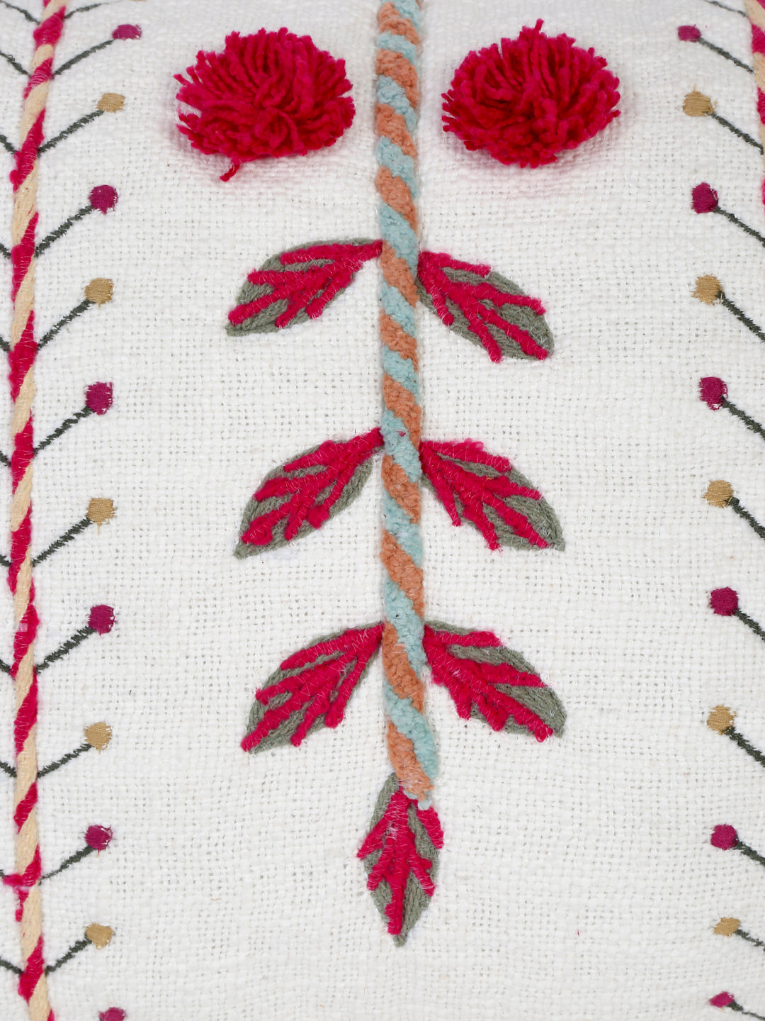Roselle Emb Accent Cushion Cover