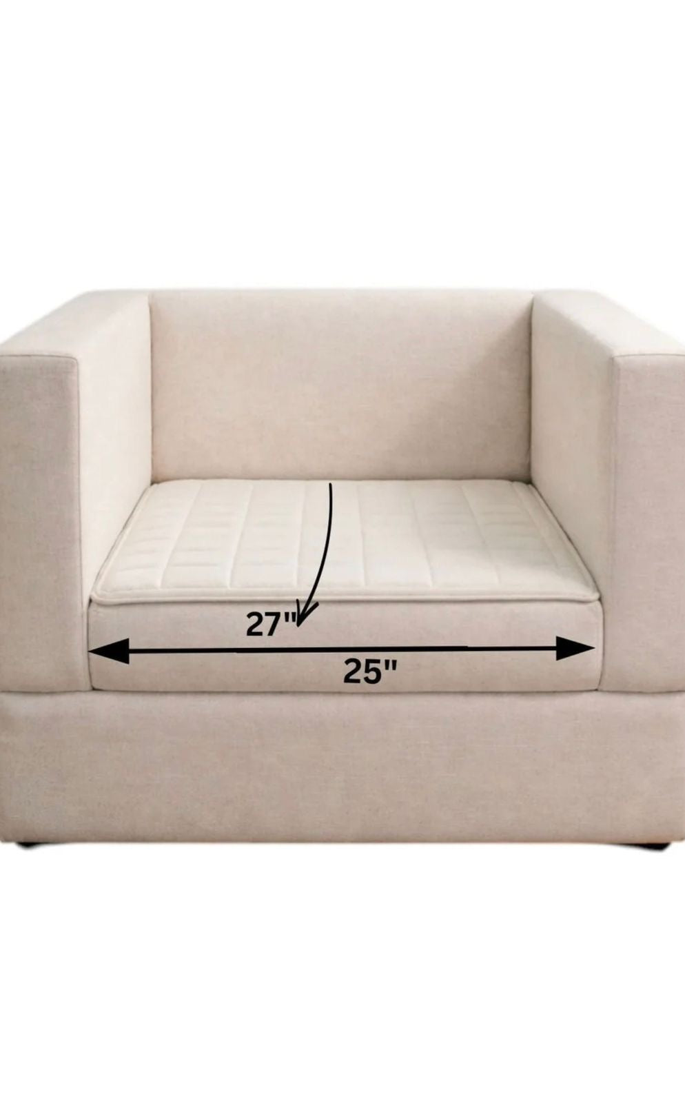 Ivory Ease Sofa Cover