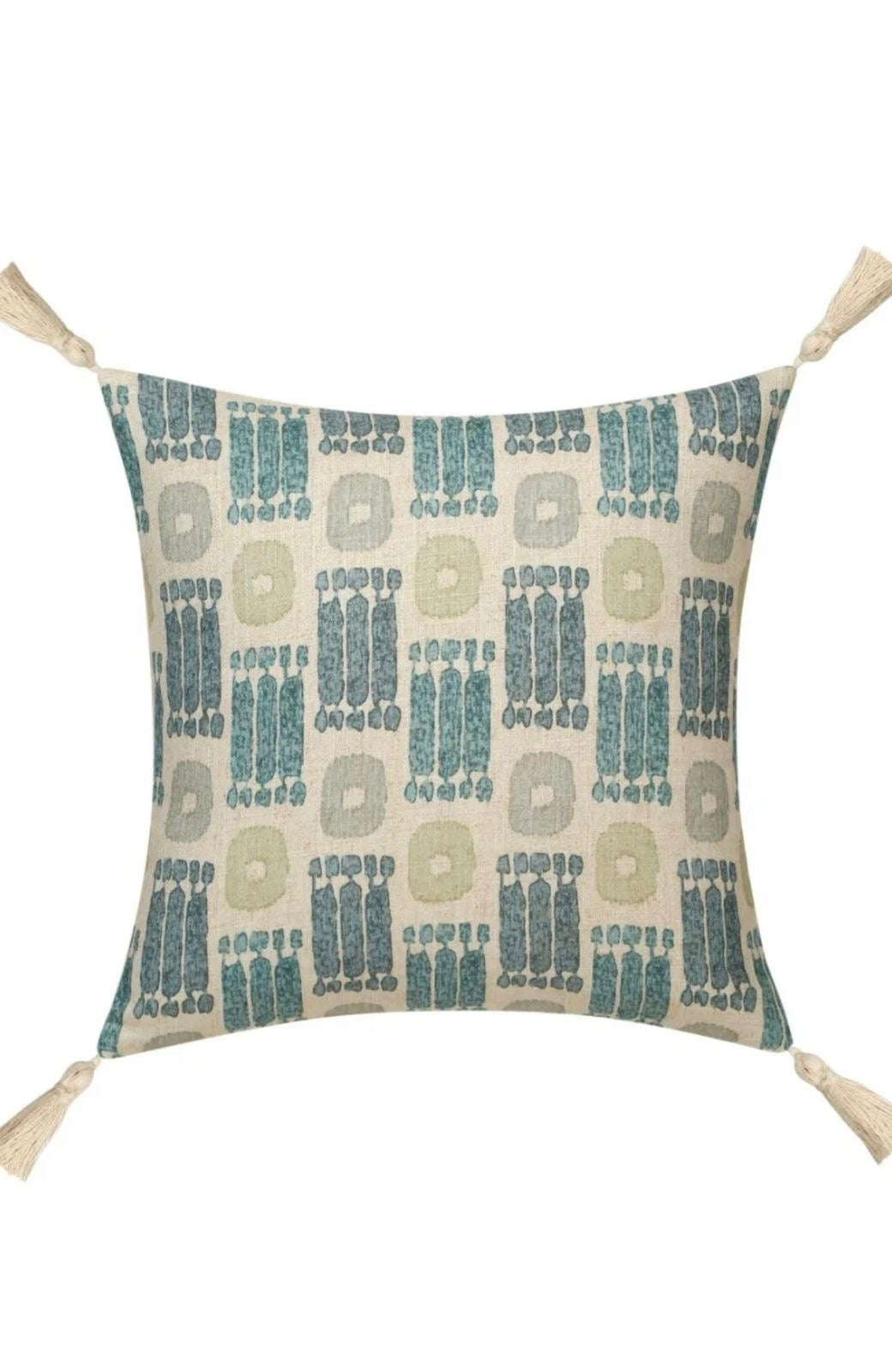 Santorini Tassel Cushion Cover
