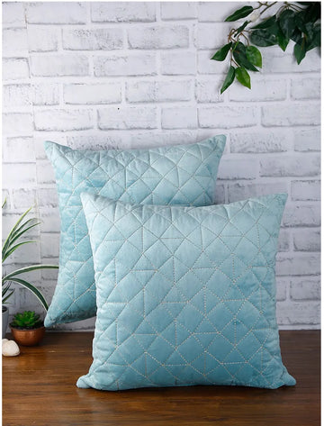 Cobalt Haven Cushion Cover