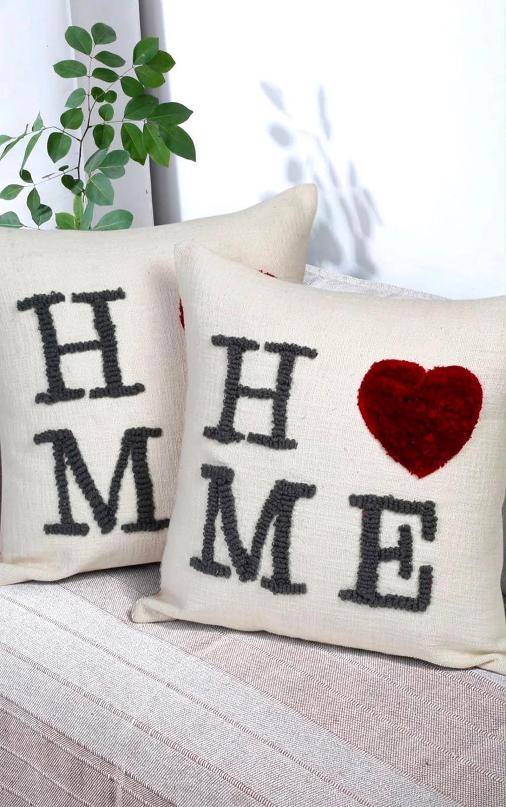 Monaco Heart Cushion