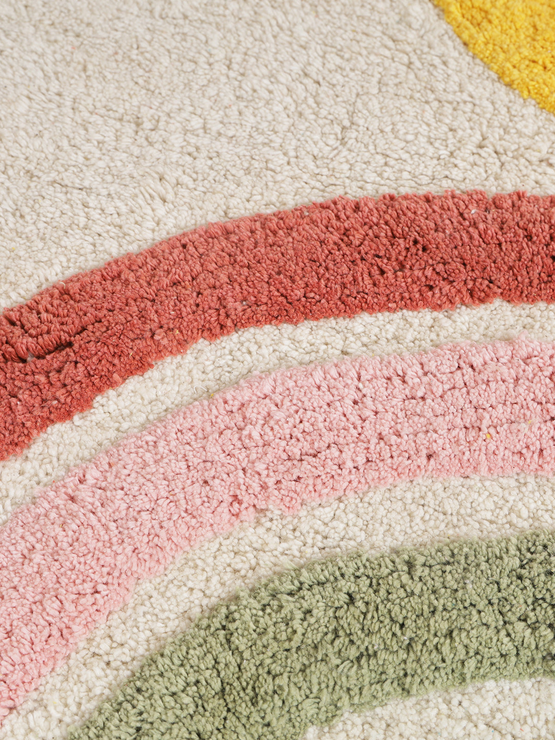 Rainbow Tufted Bath Rug