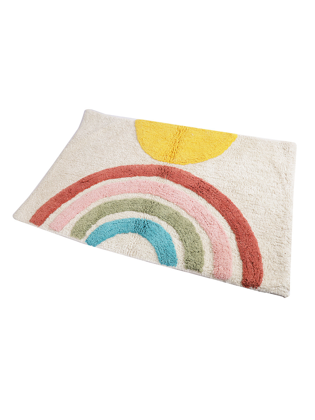 Rainbow Tufted Bath Rug