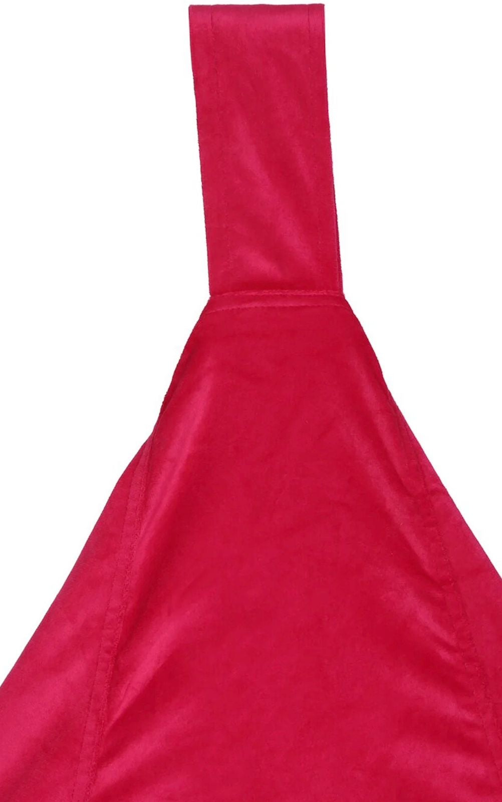 Crimson Comfort Bean Bag Cover