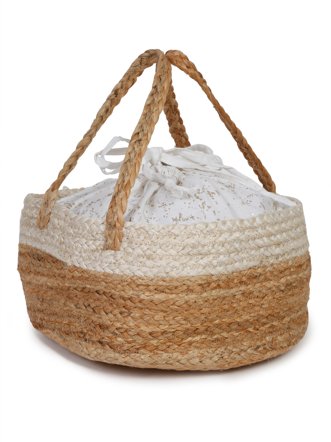 Natural Jute Basket for Gift Hamper