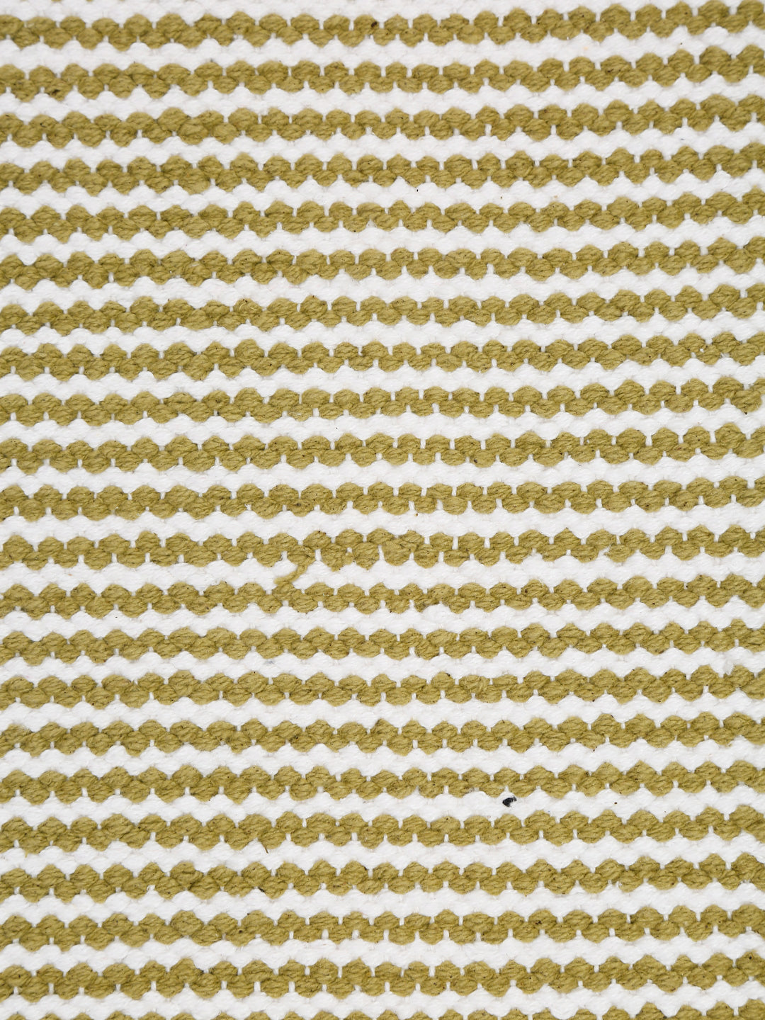 Olive Green Woven Stripe Table Placemats