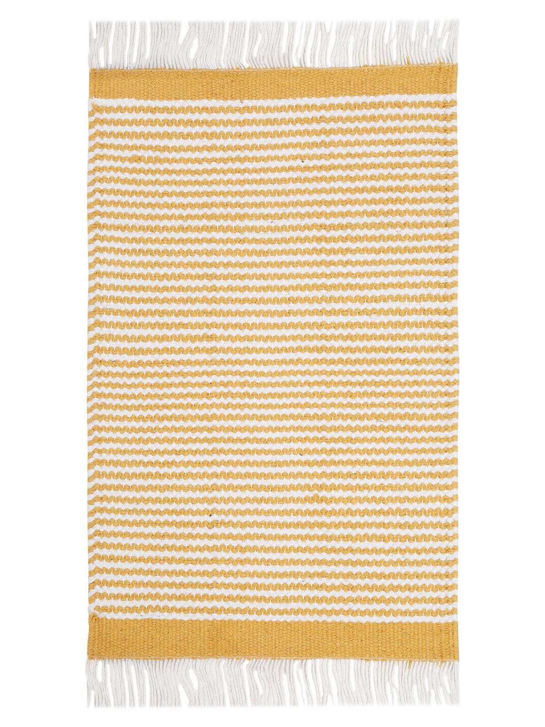 Yellow Striped Cotton Placemats