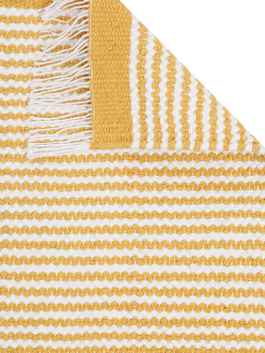 Yellow Striped Cotton Placemats