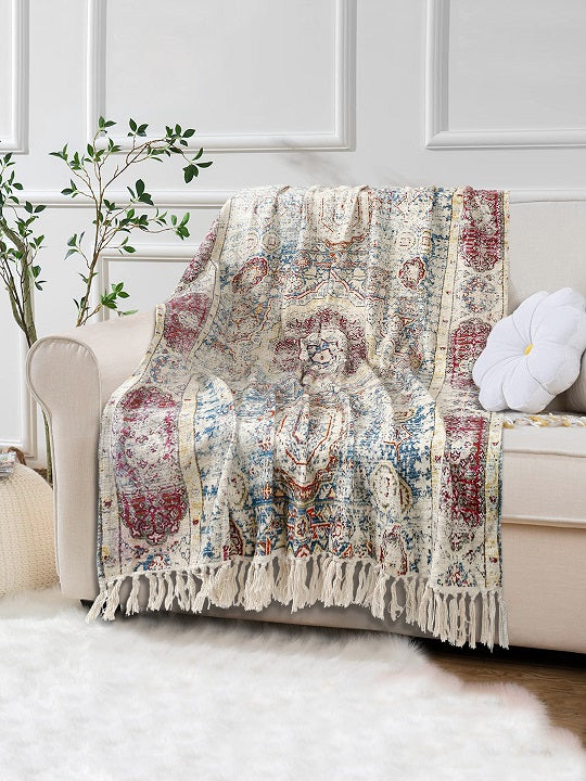 Persian Printed Throw Blanket