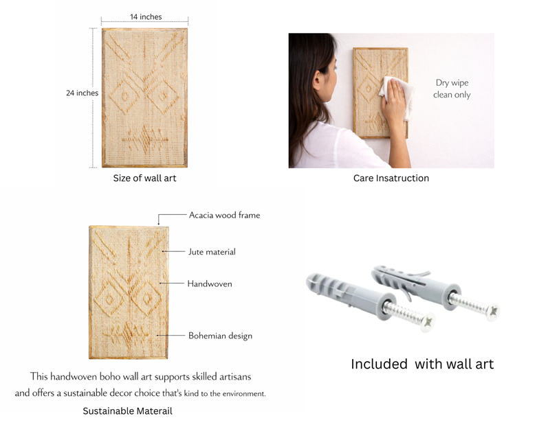 Terraweave Artisan Jute Wall Art