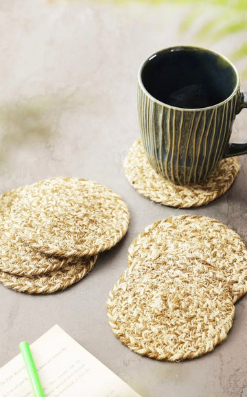 Sandstone Circle Coasters