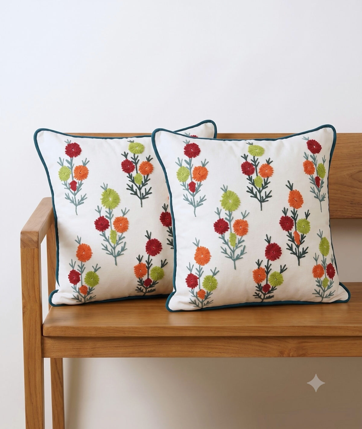 Meadow Bloom Cushion Covers – Set of 2
