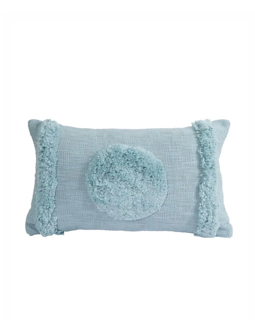Blue Mist Tufted Cushion Cover – Set of 2