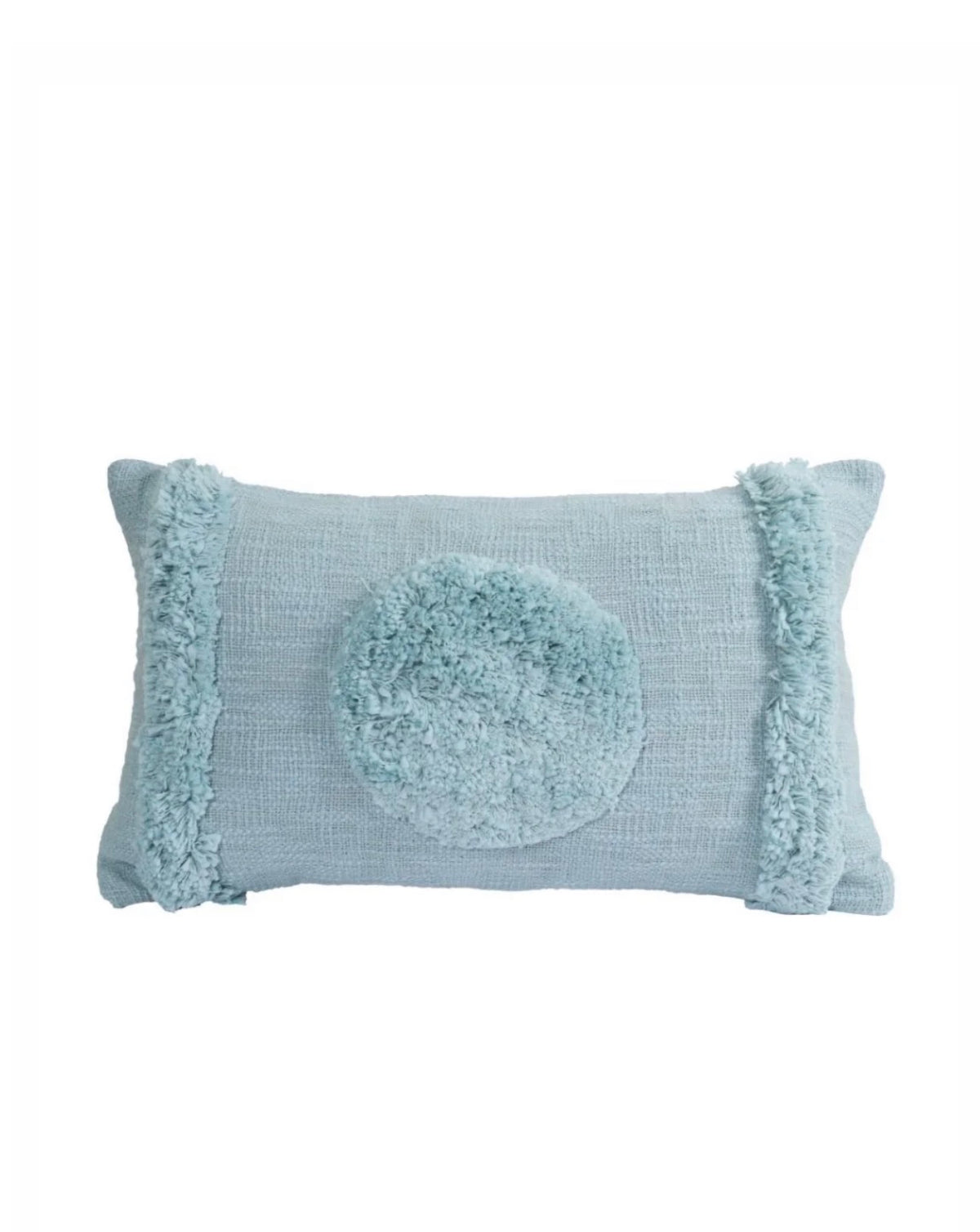 Blue Mist Tufted Cushion Cover – Set of 2