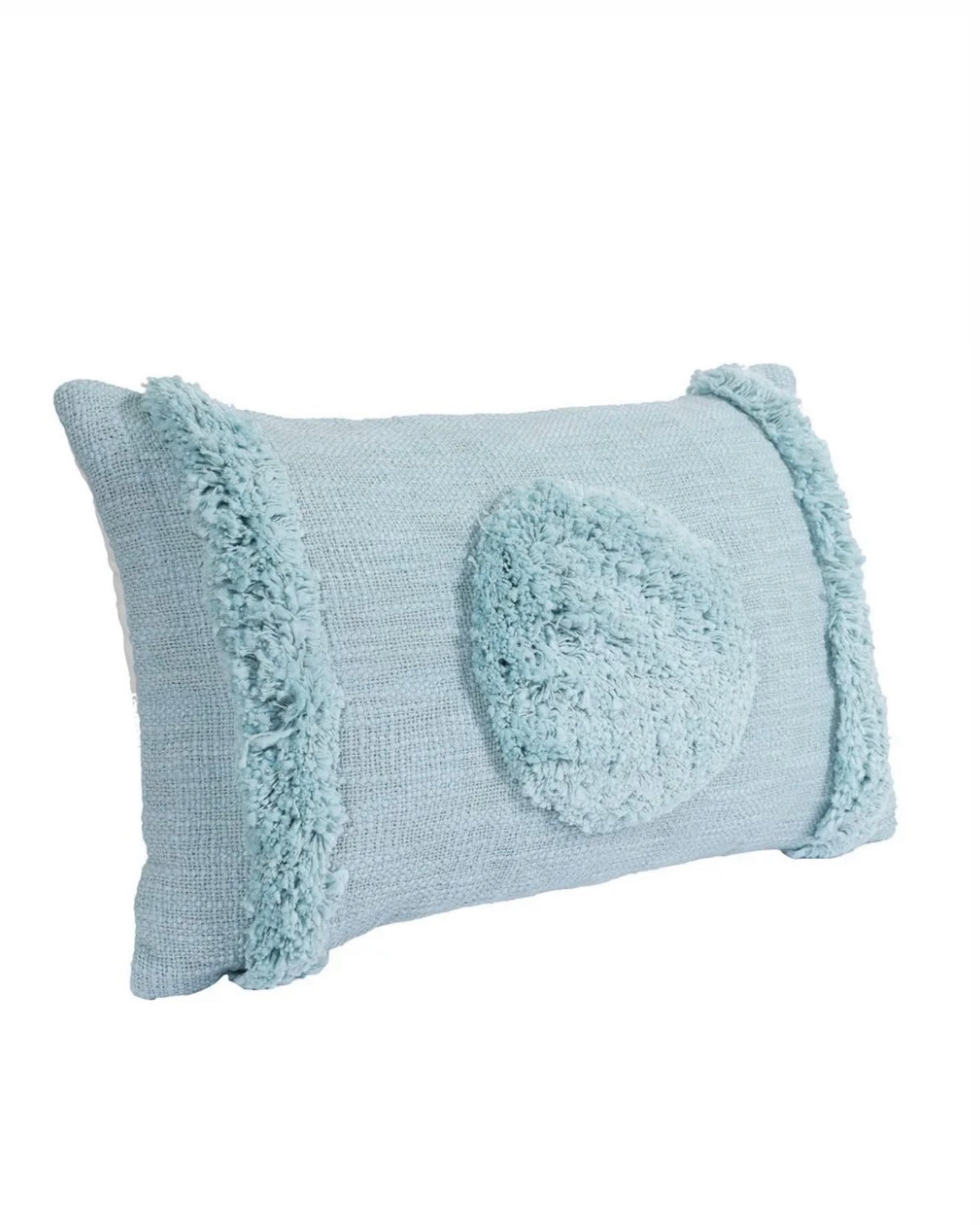 Blue Mist Tufted Cushion Cover – Set of 2