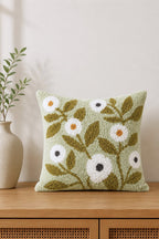 Sage Daisy Cushion Cover – Set of 2