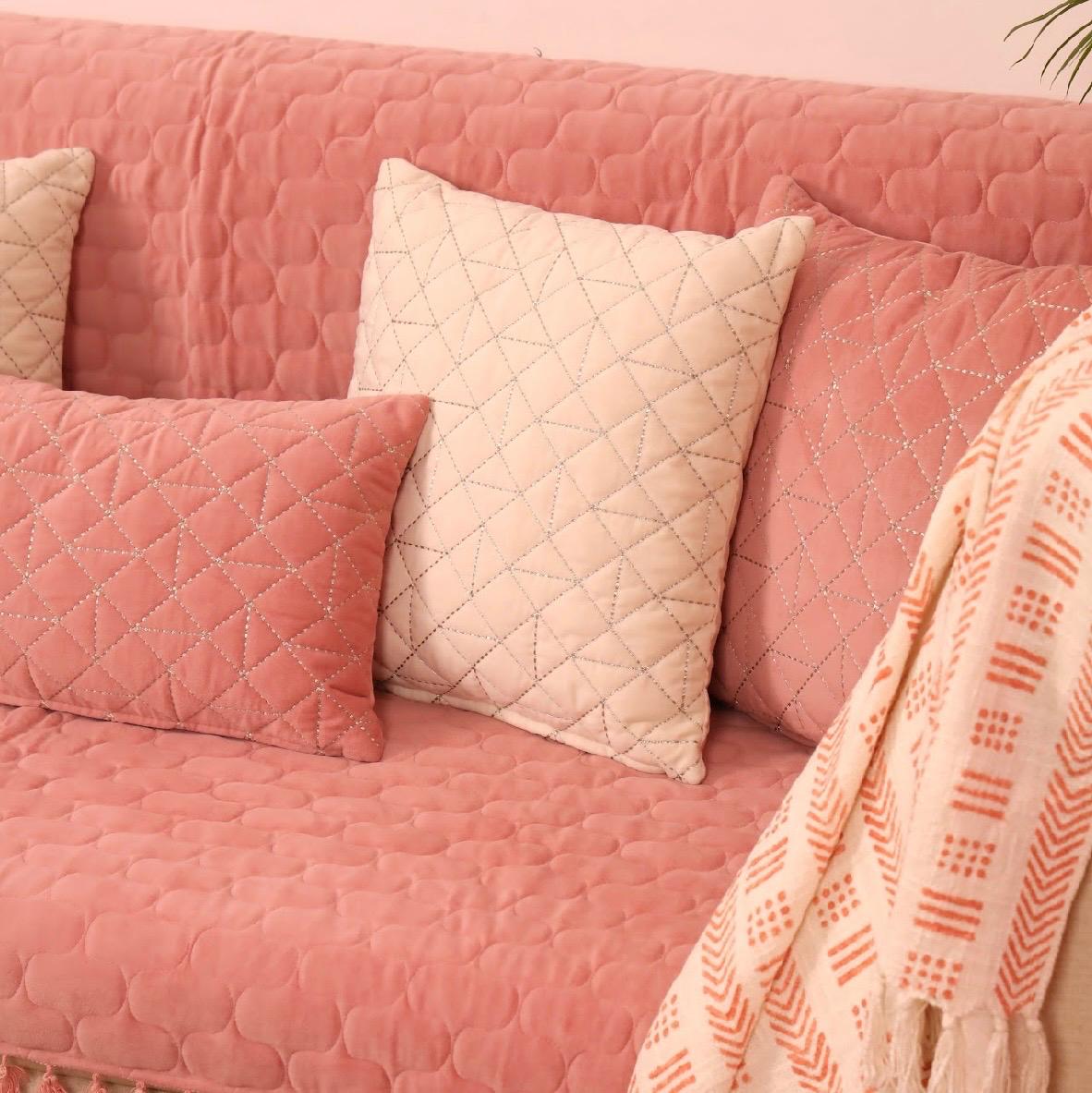 Blush Harmony Living Room Setup
