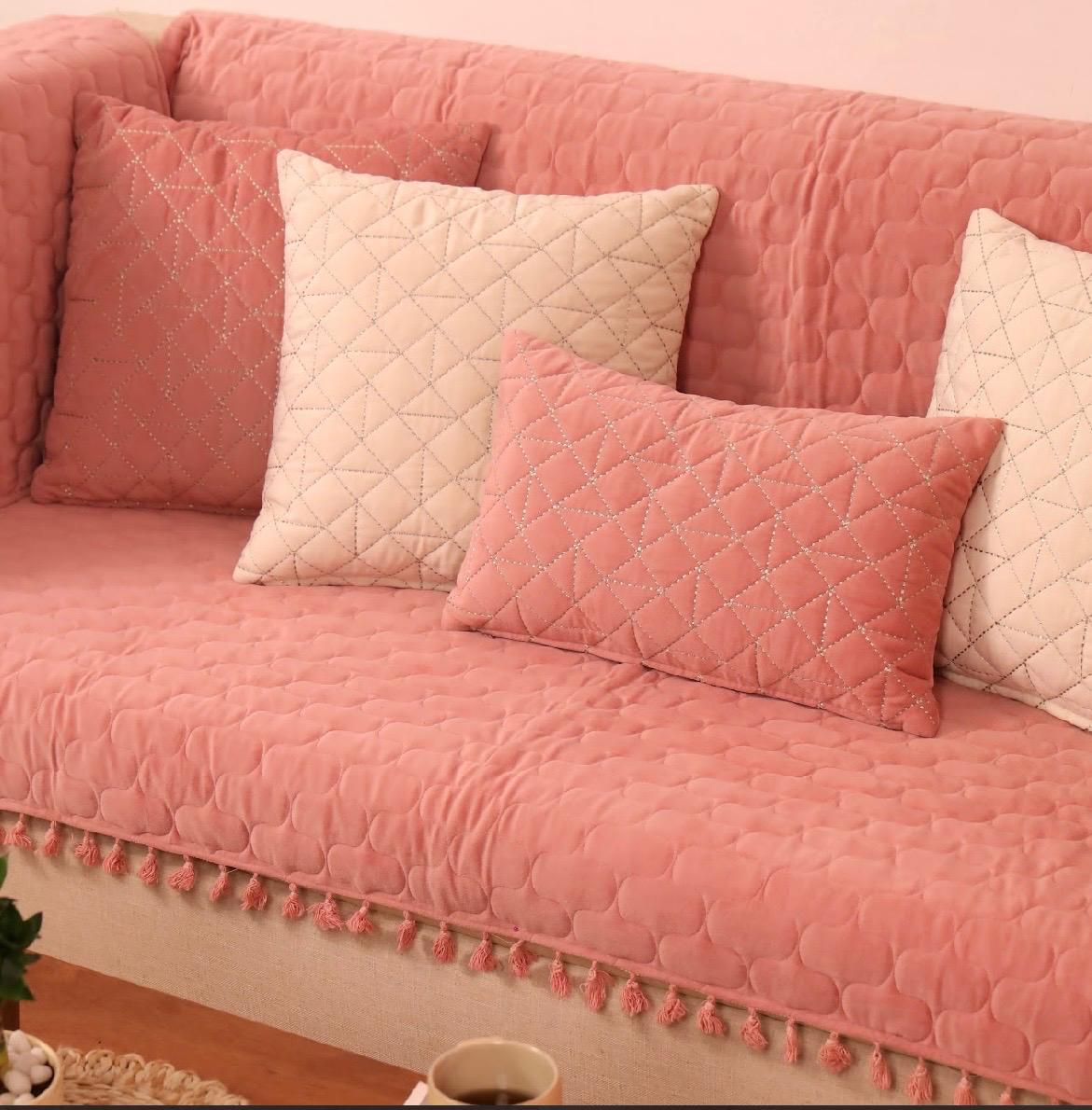 Blush Harmony Living Room Setup