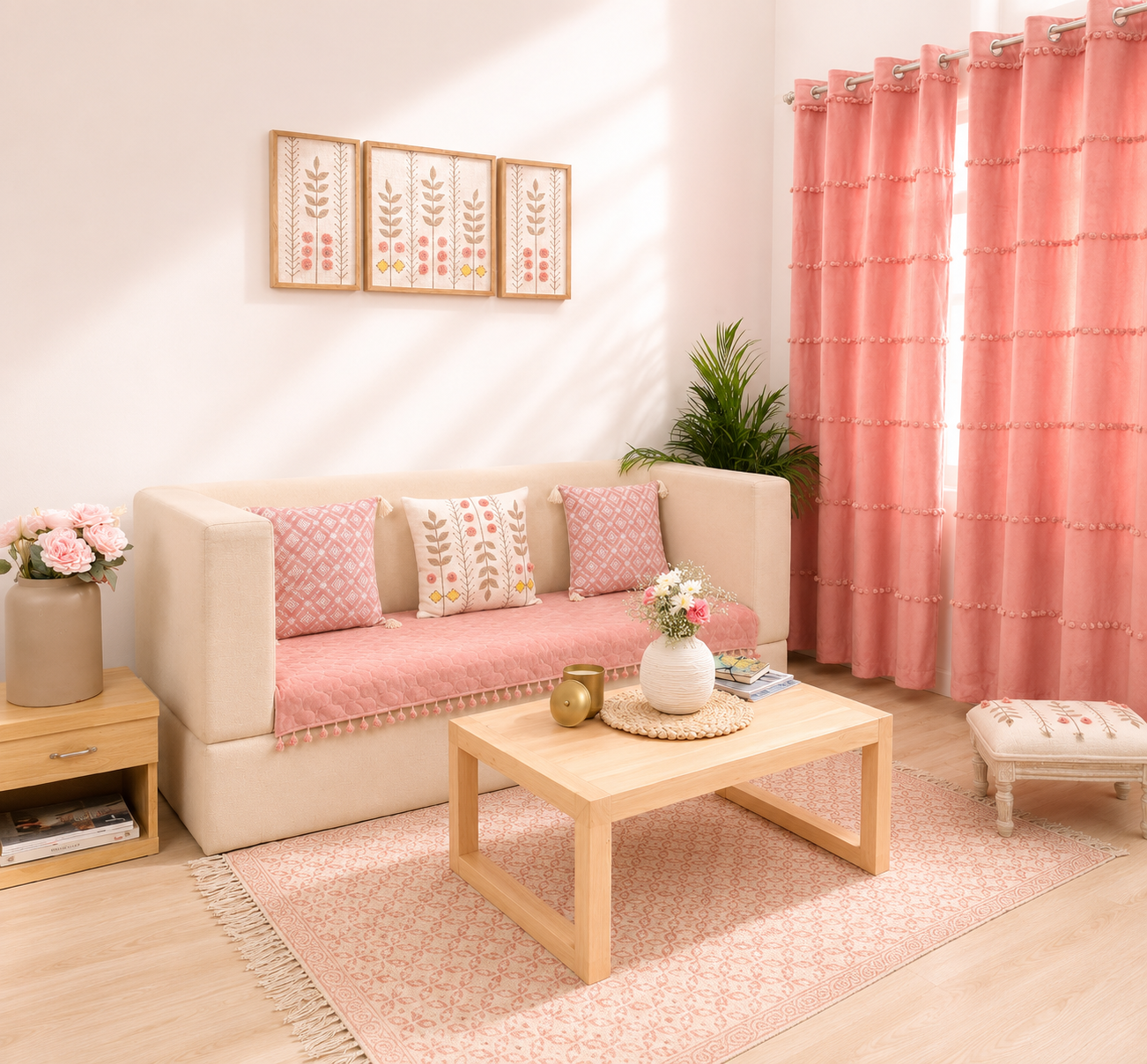 Rosavine Living Room Setup