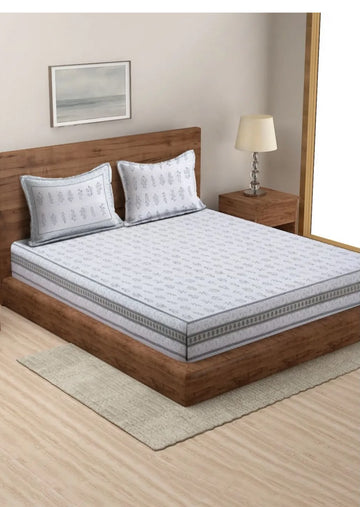 Ivory Meadow Bedsheet Set