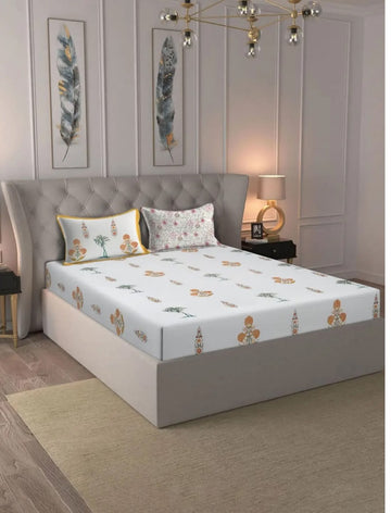 Snowbloom Bedsheet Set