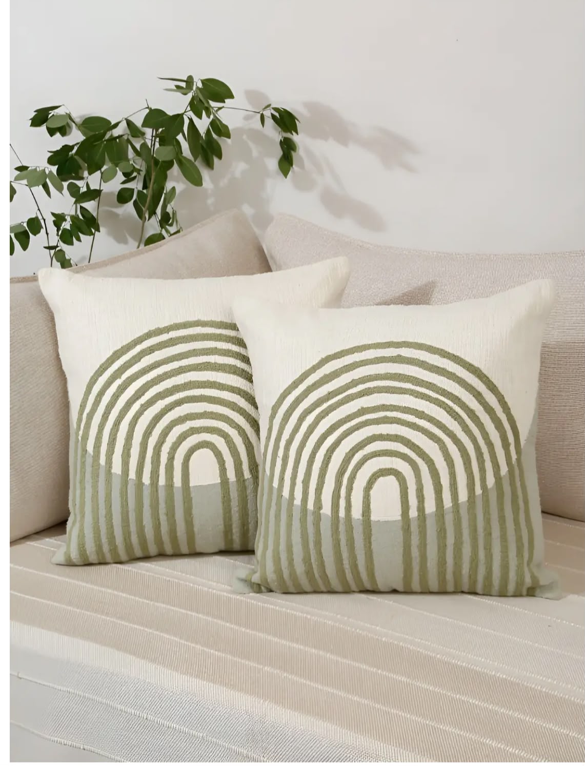 Orient Crest Cushion Cover