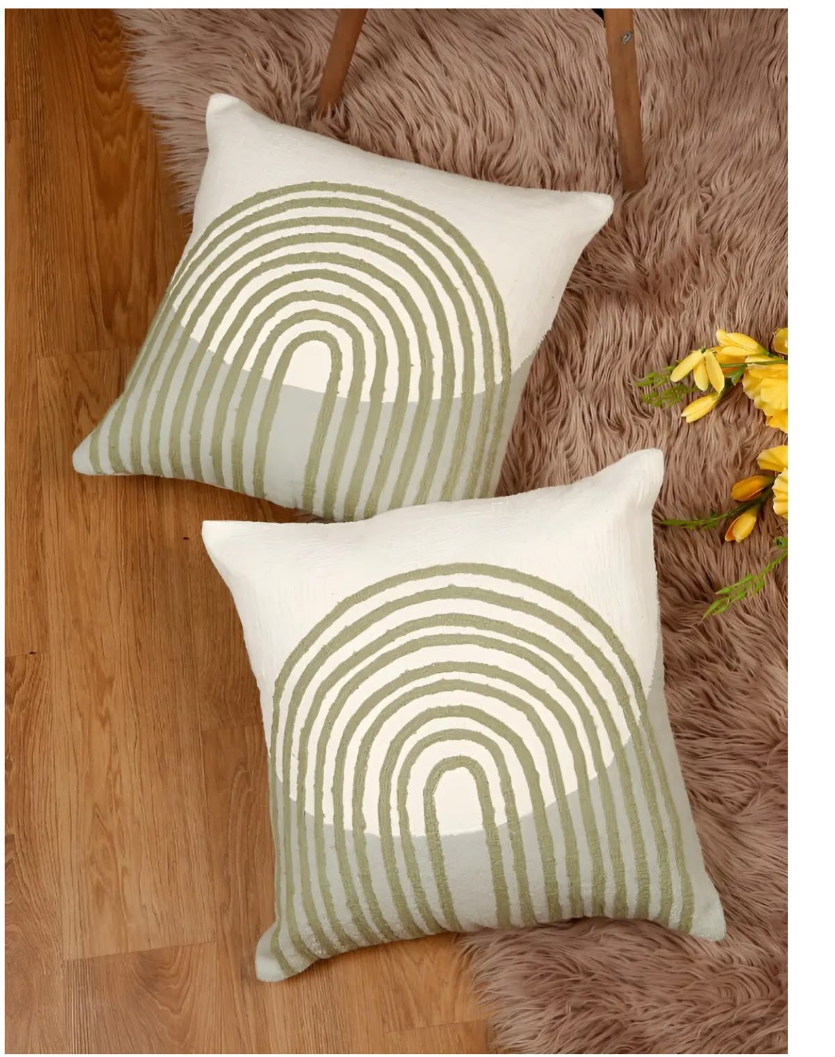Orient Crest Cushion Cover