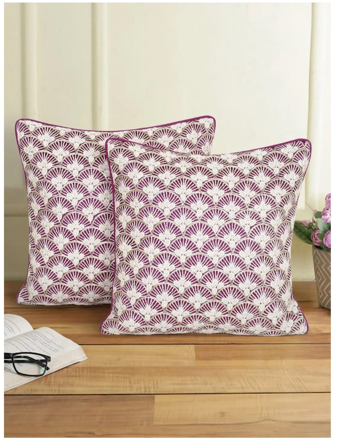 Harbour Orchid Cushion Cover