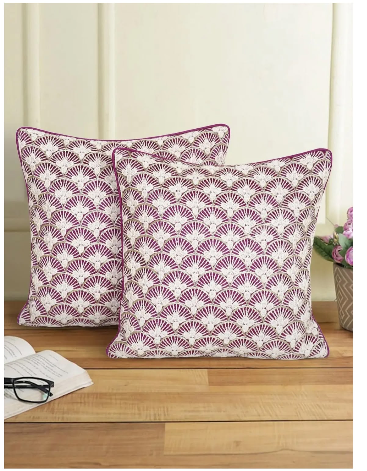 Harbour Orchid Cushion Cover
