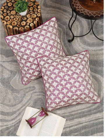 Harbour Orchid Cushion Cover