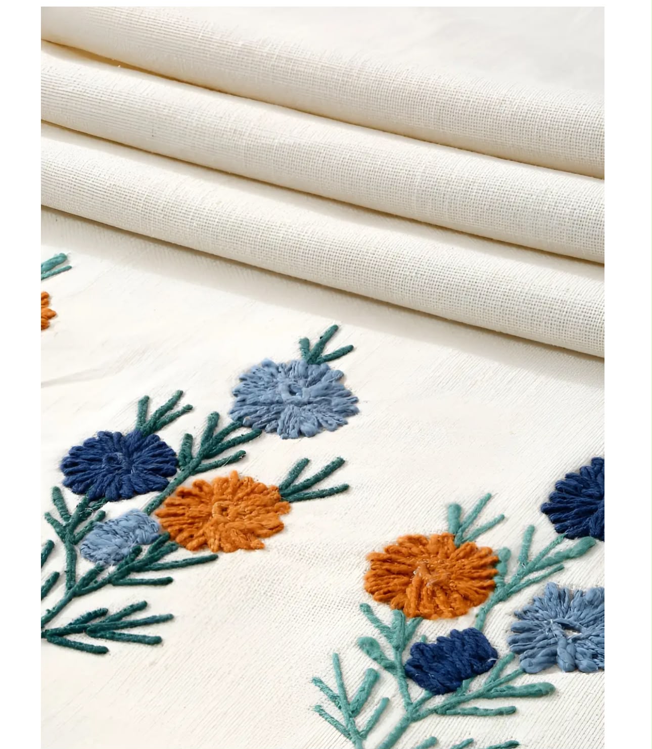 Coral Tide Table Runner