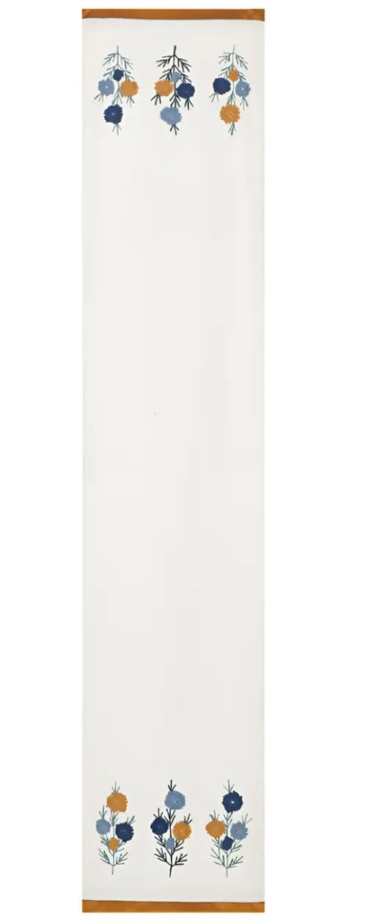 Coral Tide Table Runner