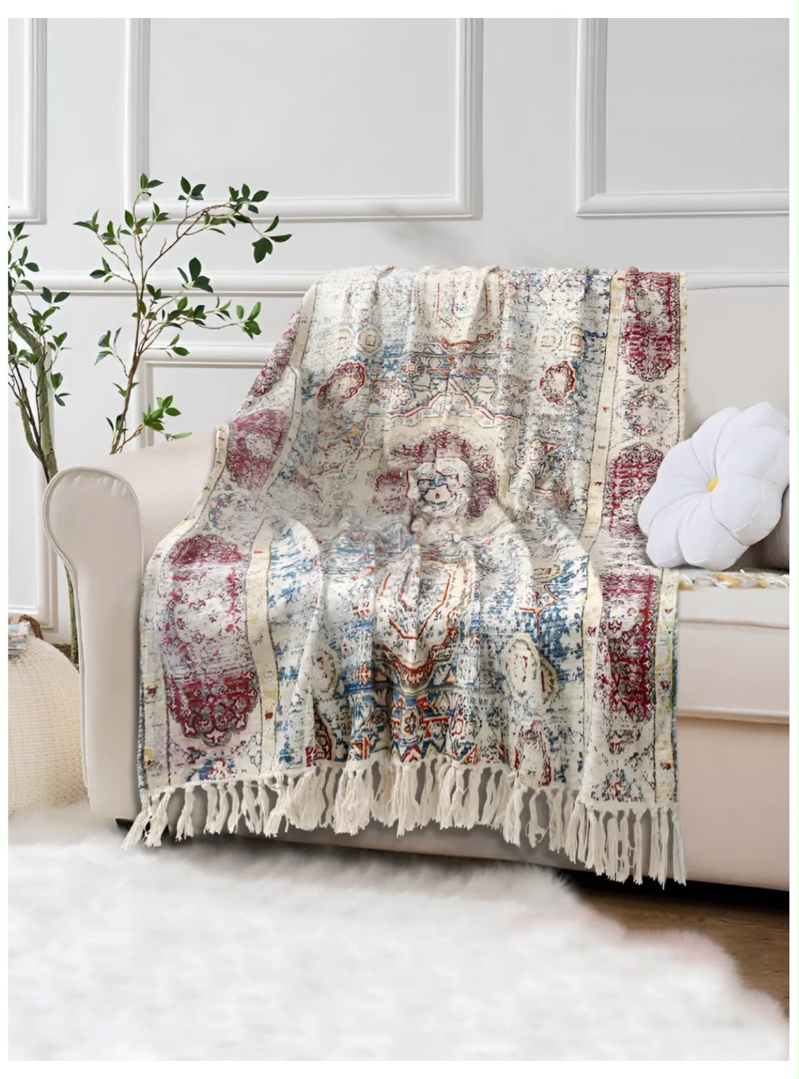 Harbour Mist Throw Blanket