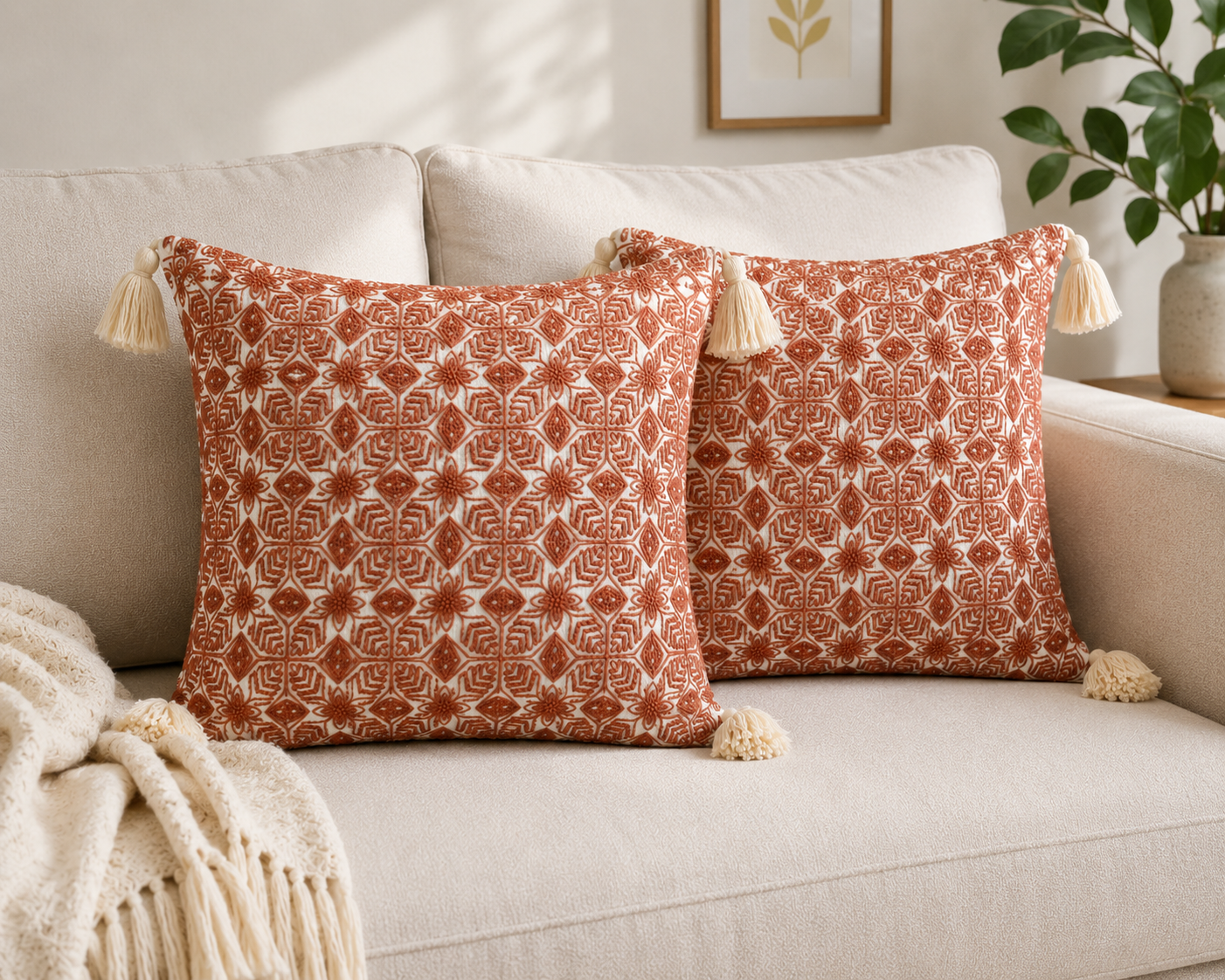 Roselle Cushion Cover