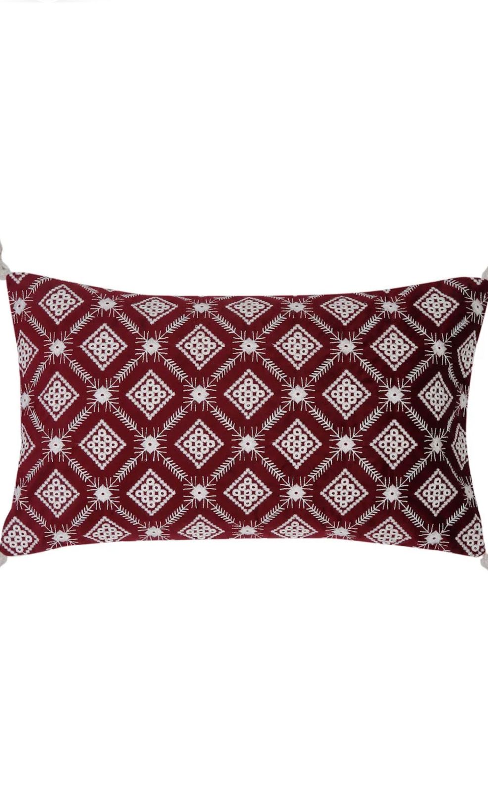 Crimson Cushion Cover Set