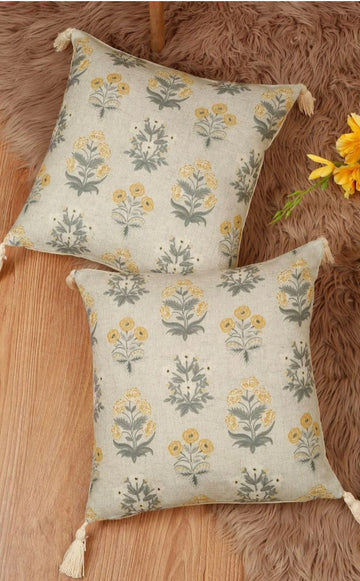 Meadowmist Bloom Cushion Cover