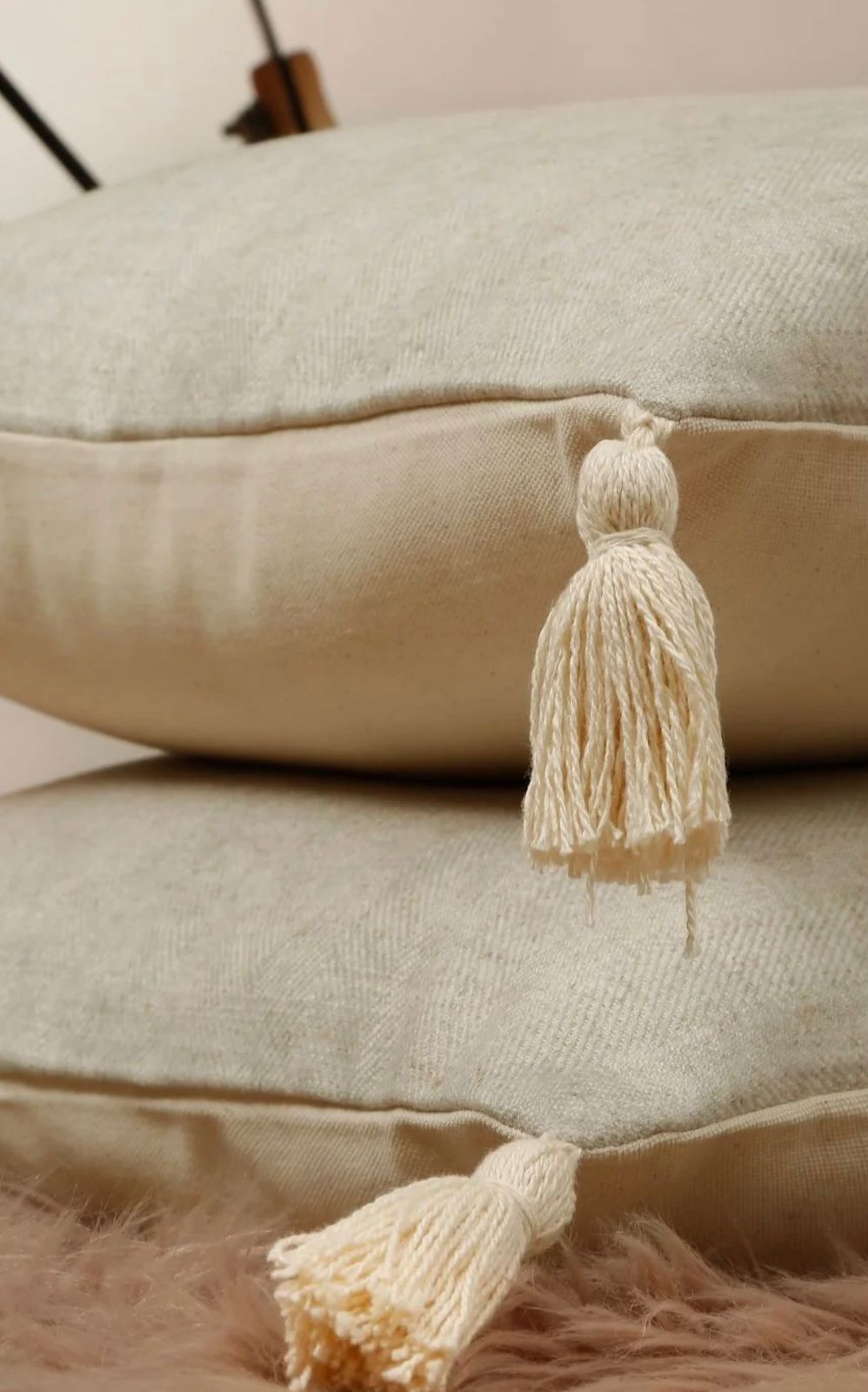 Ashen Cushion Cover