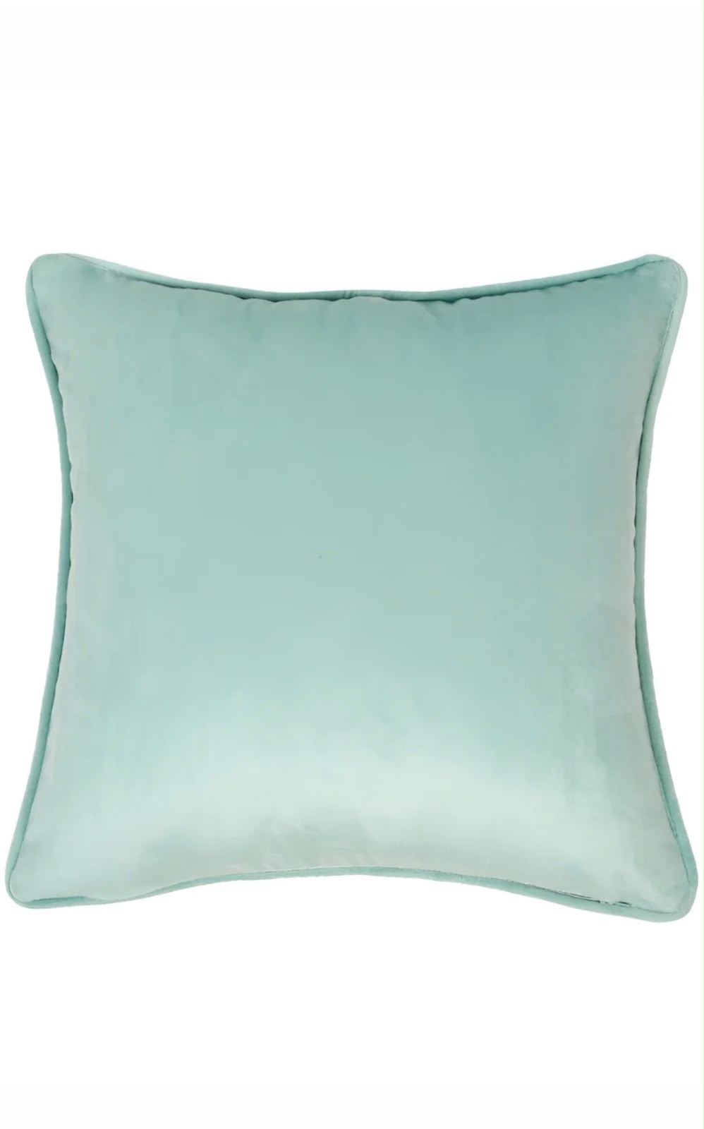 Oceanmint Embroidered Cushion Cover