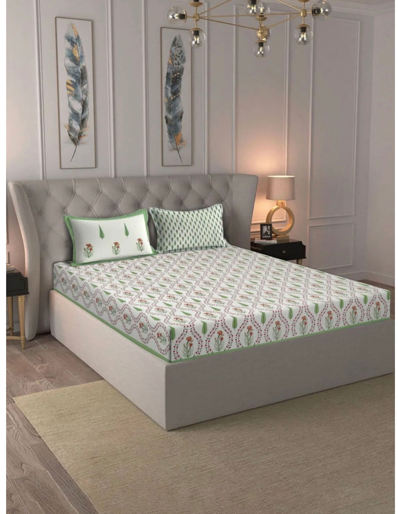 Daphne Floral Bedsheet