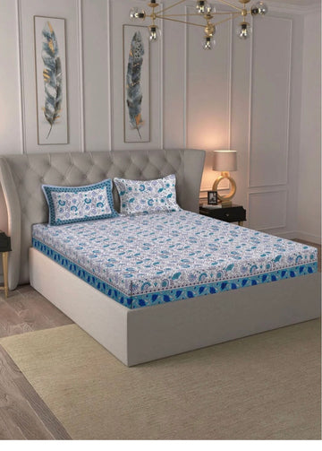 Zephyra Floral Bedsheet
