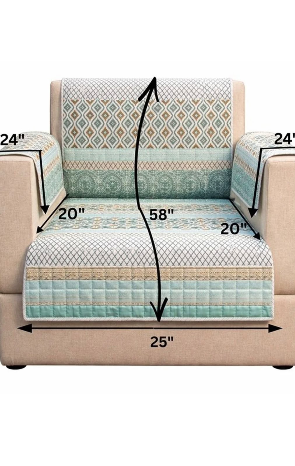 Botanical Charm Sofa Cover